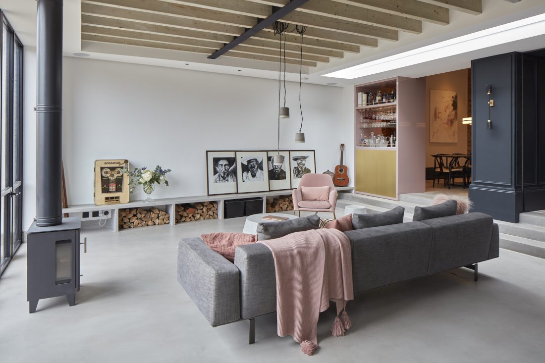 London renovation, architecture, interior design