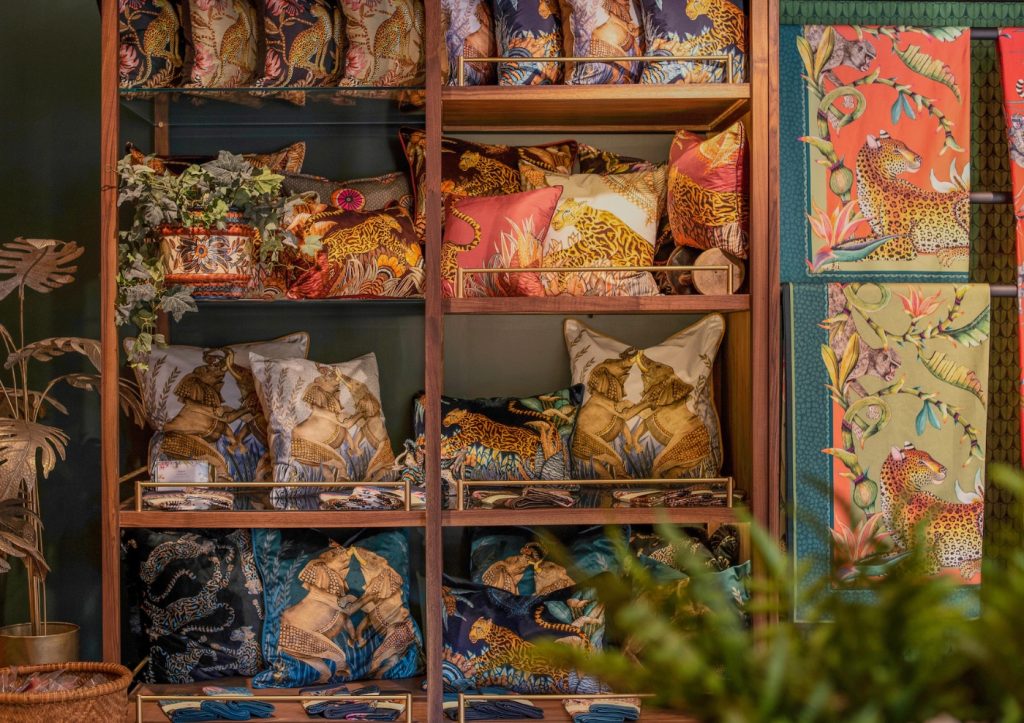 Ardmore, South Africa, Johannesburg, Scatter cushions, Wild creatures, Accessories, Interior design, African luxury brand