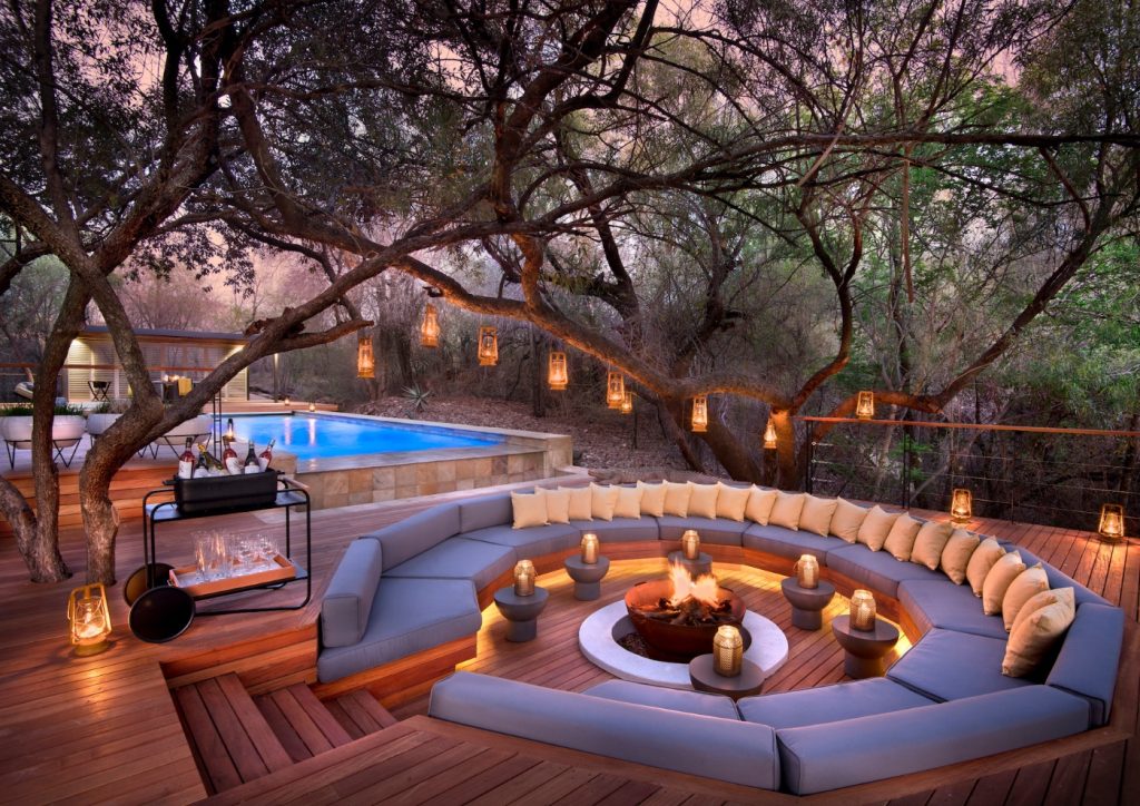 Morukuru House, Firepit, Pool, Outdoor seating, Outdoor cushions, Outdoor lighting, Lanterns, Drinks car, Deck