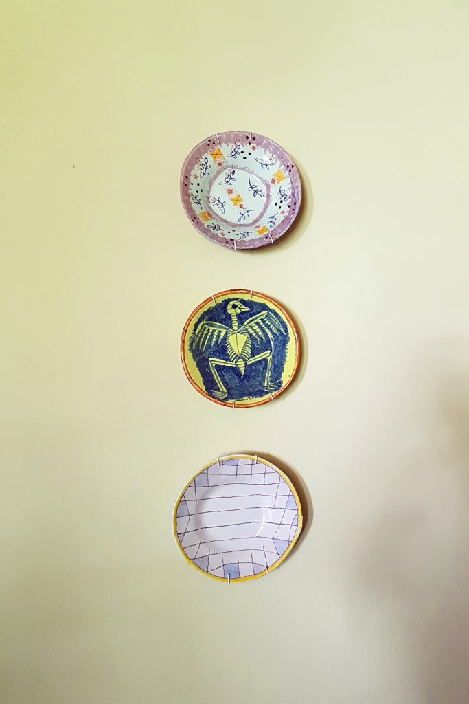 Hylton Nel ceramic wall plates